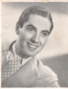 AD Movie (1950s) TYRONE POWER Photo OF - Picture 1 of 1