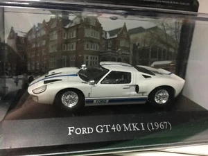 American cars FORD GT40 MK I 1967, die-cast, 1/43, nuova Altaya - Imagen 1 de 4