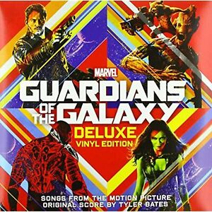 Guardians Of The Galaxy Deluxe Czerwony/Żółty Wir Płyta winylowa UŻYWANA Darmowa wysyłka