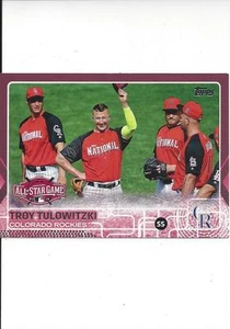 2015 Topps Update Pink Troy Tulowitzki All-Star 33/50 Colorado Rockies - Bild 1 von 1