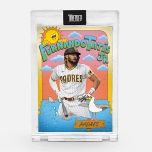 2022 Topps Project 100 ~ Fernando Tatis Jr #33 By Lauren Martin Sealed Box /3999 - Bild 1 von 4
