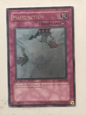 Yu-Gi-Oh! “MALFUNCTION” Ultimate Rare 1st Ed SOI-EN060 - Image 1 of 4