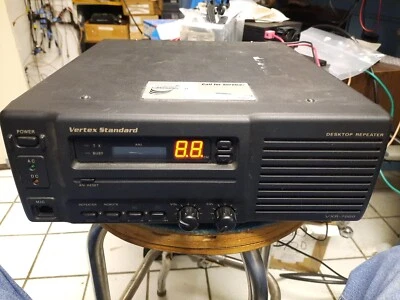 USED Vertex VXR-7000U Desktop 50 Watt UHF Repeater 450-480 UNTESTED AS IS - Image 1 of 4