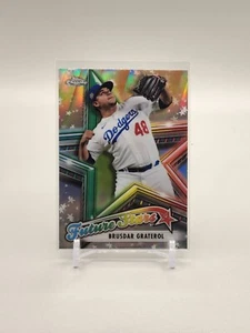 Brusdar Graterol 2021 Topps Chrome Future Stars #FS-6 Refractor - Dodgers - Picture 1 of 2