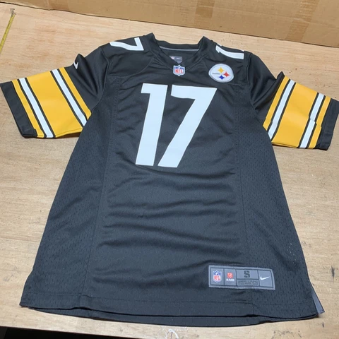 PITTSBURGH STEELERS MIKE WALLACE SIZE SMALL NIKE ON FIELD JERSEY Cover