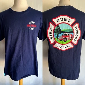 HUME LAKE FIRE RESCUE CALIFORNIA Official Sequoia Sierra Nevada T-Shirt Sz Large - Picture 1 of 7