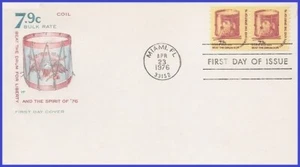 USA4 #1615 U/A HOUSE OF FARNAM FDC STR2 Drum - Imagen 1 de 1