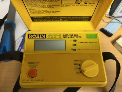 ROBIN KMP-4116 DIGITAL LOOP AND LOOP PSC TESTER NECK STRAP - Image 1 of 2