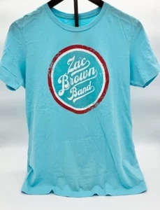 Camiseta para mujer Zac Brown Band Tour 2015 (2XL) doble cara - Imagen 1 de 9