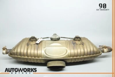 Silenciador intermedio trasero 97-99 Porsche Boxster 986 con salida única OEM Foto 1 de 4