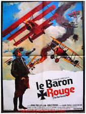 LE BARON ROUGE Affiche Cinéma ORIGINALE Pliée 80x60 Movie Poster Roger Corman