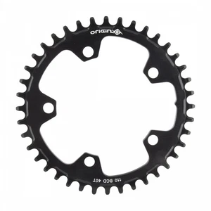 Origin8 Holdfast 1x Chainring 40t 1x 110 BCD 5-Bolt 10/11/12-Speed Aluminum Blk - Picture 1 of 1