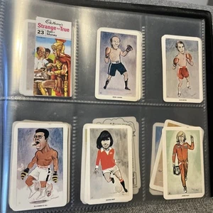 Un conjunto completo de tarjetas comerciales Venorlandus World Of Sport Our Heroes Flik Cards - Imagen 1 de 8