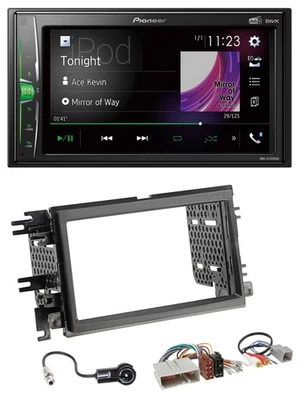Pioneer 2DIN MP3 DAB USB Bluetooth Autoradio für Ford Mustang F 150 04-09 - Bild 1 von 4