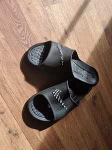 Nike Flip Flops Black Mens Size 12 E - Picture 1 of 4