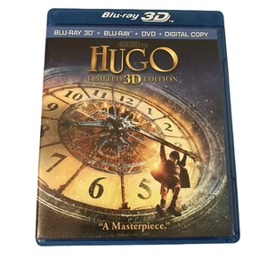 HUGO - Limited 3D Edition - DVD + 3D + BLU-RAY Digital Code Movie Film - Picture 1 of 9