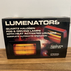 Blazer halógeno de cuarzo Lumenators vintage luces antiniebla nuevo en caja activado por calor RARO. - Imagen 1 de 9