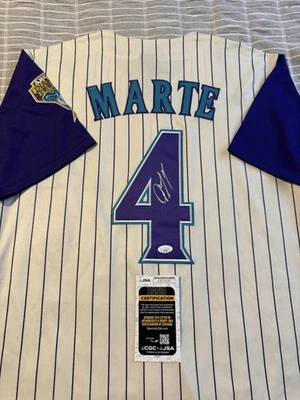 Ketel Marte Signed Jersey JSA Autographed Arizona Diamondbacks Authentic Auto - Image 1 of 3