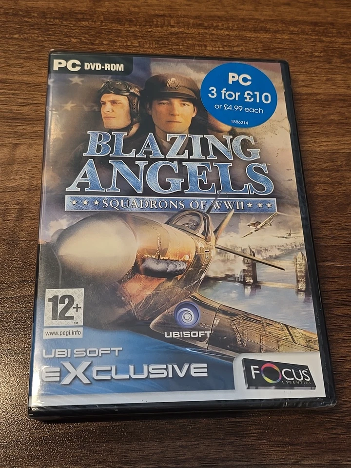 Blazing Angels Squadrons Of WWII PC DVD-Rom Ubisoft Video Game - Image 1 of 2