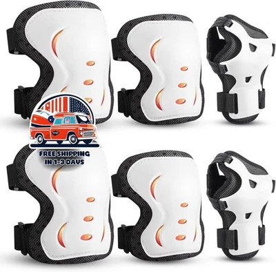 Equipo de protección para extectes como monopatín, ciclismo y patinete 6 piezas — 第 1/4 张图片