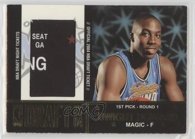 Boletos nocturnos Fleer Authentix 2004-05 draft Dwight Howard #DN-DH novato RC HOF Foto 1 de 2
