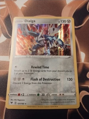Dialga 121/185 Swsh04: Vivid Voltage Holo-NM - Image 1 of 2