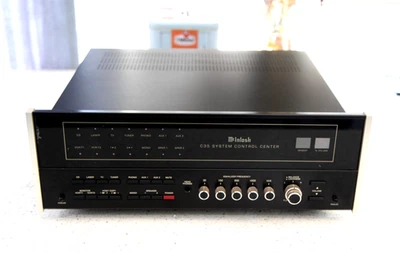 McINTOSH C35 System Control Center Stereo Pre Amplifier Work Good Very Good Cond - Image 1 of 4