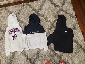 Abercrombie Kids Boys Size 7/8 Hoodie Lot Of 3 - Picture 1 of 2