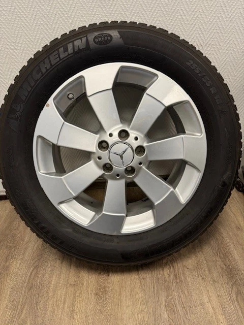 Winterradsatz Mercedes ML 166 + GLE 166 8.0x18 mit 255/55 R18 Michelin + RDKS - Bild 1 von 4