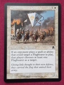 Magic The Gathering APOCALYPSE COALITION HONOR GUARD white card MTG - Picture 1 of 2
