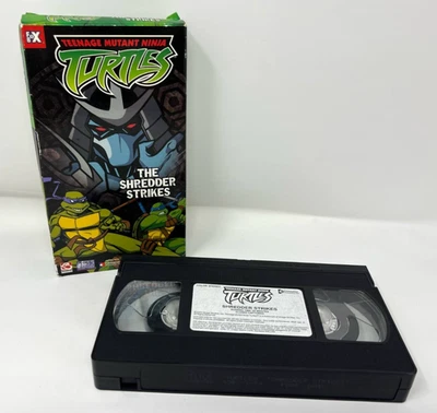 Teenage Mutant Ninja Turtles - Vol. 4: The Shredder Strikes (VHS, 2003) - Image 1 of 4