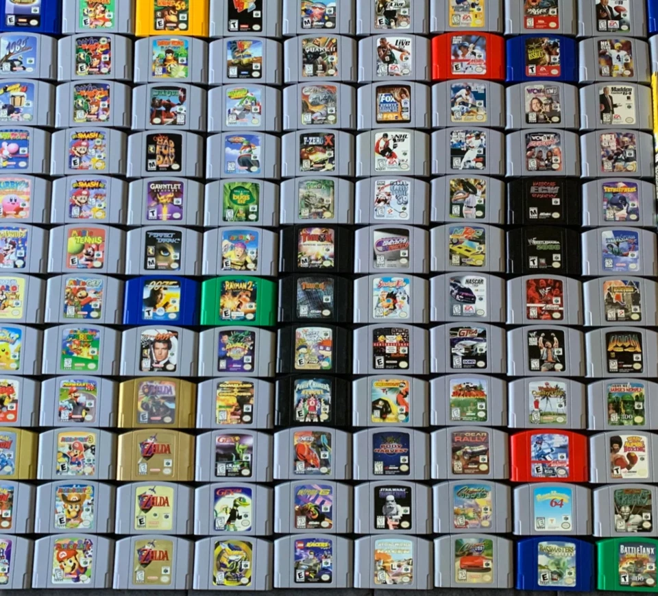 Pick Choose Nintendo 64 Games *BUY 3 More and Save* Mario Zelda Star Wars *N64* - Image 1 of 4