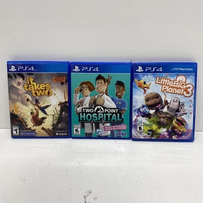Paquete PlayStation 4: It Takes Two, LittleBigPlanet 3 y Two Point Hospital Foto 1 de 4