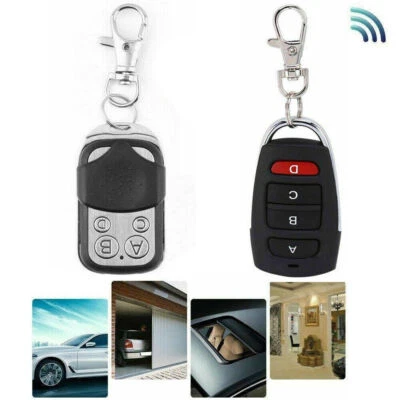 433MHz Fernbedienung 4Kanal Funk Garagentor Universal Kompatibel Handsend DE - Bild 1 von 4