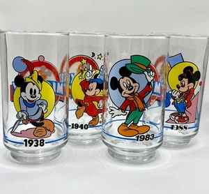Mickey Mouse Disney 1928-1988 Glasses VINTAGE RETRO RARE - Bild 1 von 21