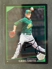 2009 Topps SIGNED: Greg Smith, A's #251