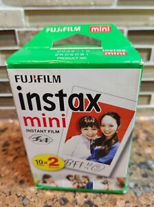 Fuji Instax Instant Color Film - 10 Sheets X 2 Packs NIB