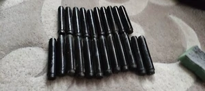 Black Bakelite rod whole futuran bakelite pen Soviet USSR 125*22mm 67g 1 pc - Picture 1 of 7