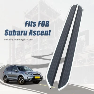 2Pcs Running Board Side Step Pedal Nerf Bar Fits for Subaru Ascent 2019-2026 Foto 1 de 4