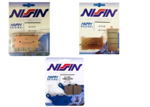 KIT PASTIGLIE FRENO NISSIN ORIGINALI SINTETIZZATE HONDA CRF 1100 AFRICA TWIN - Foto 1 di 9