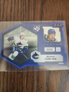 2021-22 UPPER DECK EXTENDED SERIES UD3 SET /1000 QUINN HUGHES #UD3-27 CANUCKS - Picture 1 of 2