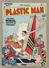 Plastic Man #14 GD/VG 3.0 1948