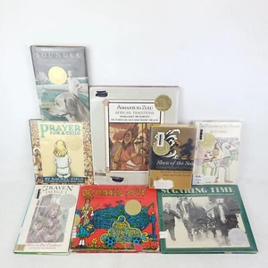 Lot of 8 Children's Books, Newberry and Caldecott Winners & Honor Books - Picture 1 of 17