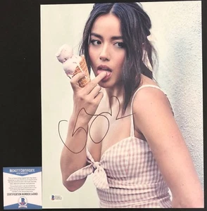 Sexy Chloe Bennet Signed 11x14 Quake Agents of S.H.I.E.L.D. Daisy Beckett - Picture 1 of 1