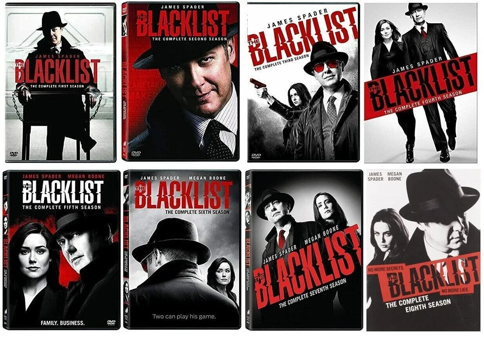 The Blacklist: The Complete Series Seasons 1-8 New Free USA Free Shipping! Foto 1 de 3