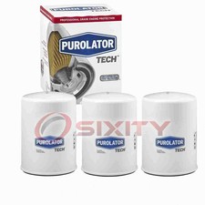 3 pc Purolator TECH TL35399 Engine Oil Filters for XG9100 X5399 WS-9100 uf
