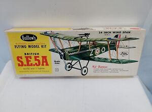 Guillows Flying Model Kit British S.E.5A WW1 Fighter Parts Only