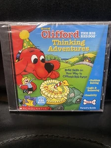 Clifford the Big Red Dog ,scholastic thinking adventures, PC Game Brand New - Picture 1 of 2