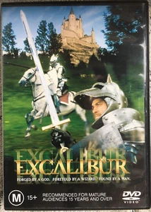 Excalibur (John Boorman's 1981 Classic, Nigel Terry, Helen Mirren) DVD AS NEW - Picture 1 of 3