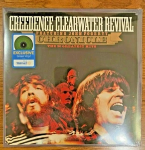 Creedence Clearwater Revival Greatest Hits Green Vinyl LP John Fogerty  - Imagen 1 de 3